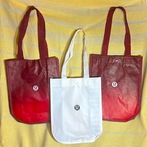 3 Lululemon bags